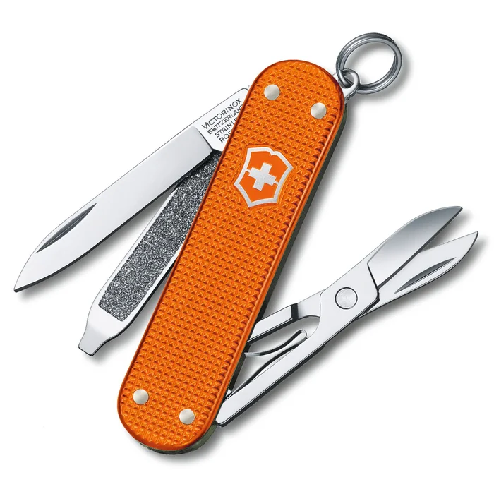 0.6221.L21 – Victorinox Classic Orange Tigre Edition limitée 2021