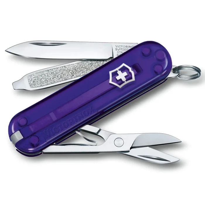 0.6223.T29G – Victorinox CLASSIC SD TRANSLUCIDE PERSIAN INDIGO