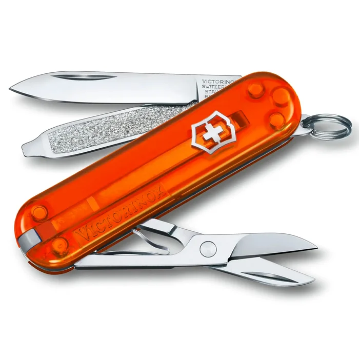 0.6223.T82G – Victorinox CLASSIC SD TRANSLUCIDE FIRE OPAL