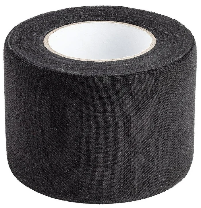 01.097296 – TOE DESIGN Bande adhésive Tissu 5 cm x 10 m noir