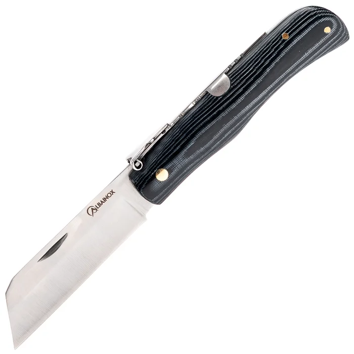 01652 – Albainox Pliant Micarta Noir