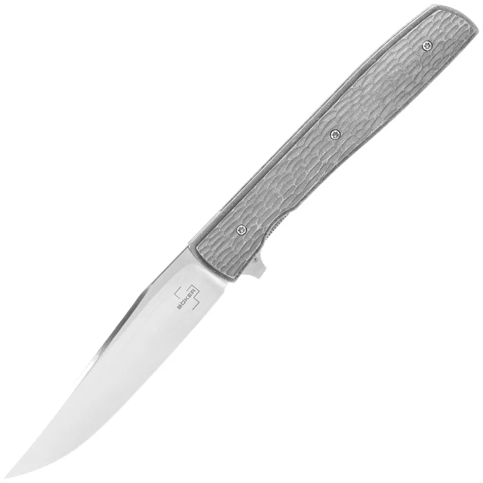 01BO476 – Boker Plus Trapper Jigged Titanium