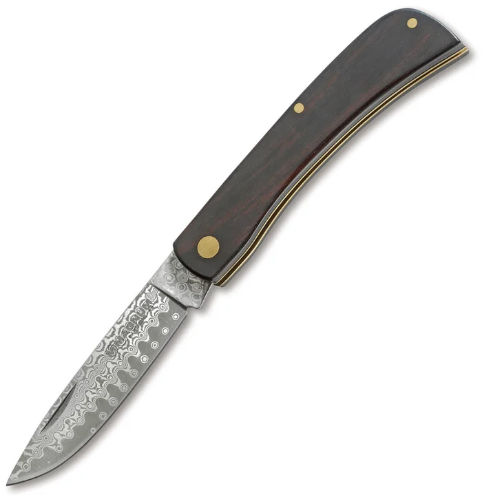 01RY140DAM – Boker Plus Ebony Rangerbuster Damascus