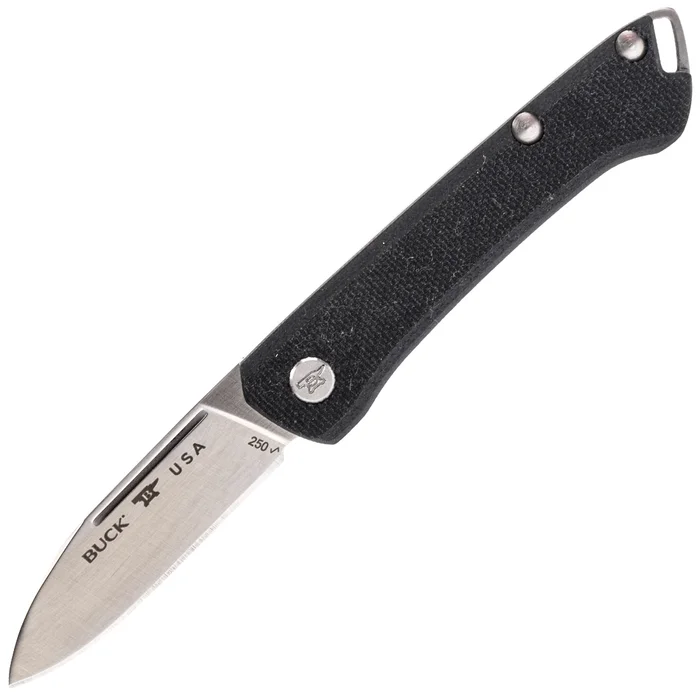 0250BKS-B – Buck Saunter Drop Point Micarta