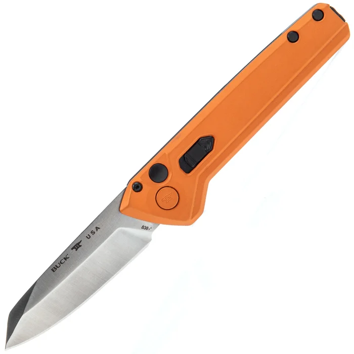 0838ORS-B – Buck Deploy Wharncliffe Auto Orange