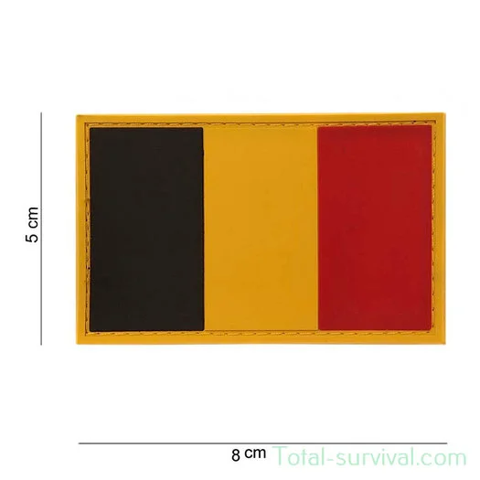 101 INC 3D PVC patch  » Belgium « 