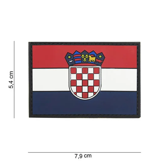 101 INC 3D PVC patch  » Croatia « 