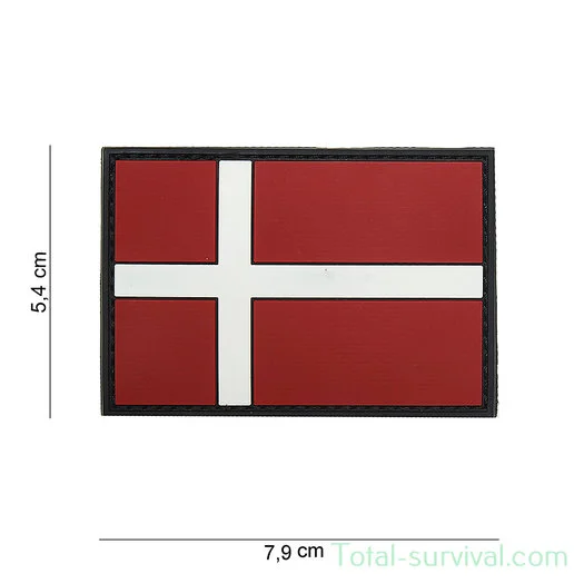 101 INC 3D PVC patch  » Denmark « 