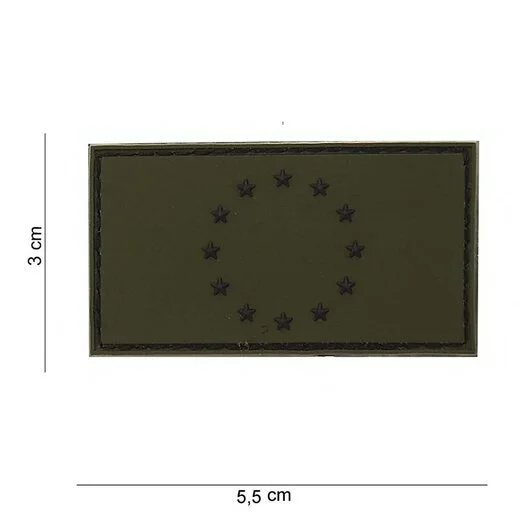 101 INC 3D PVC patch  » EU  » Green