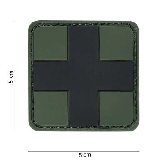 101 INC 3D PVC patch  » First Aid  » Black/Green