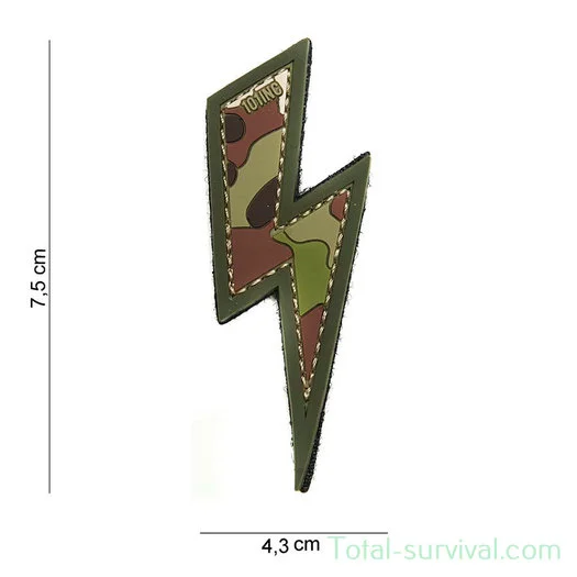 101 INC 3D PVC patch » Lightning Multi «