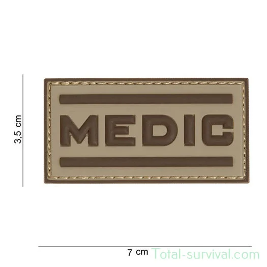 101 INC 3D PVC patch » Medic » desert