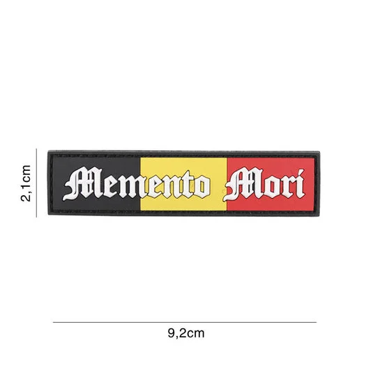 101 INC 3D PVC patch » Memento Mori » Belgium