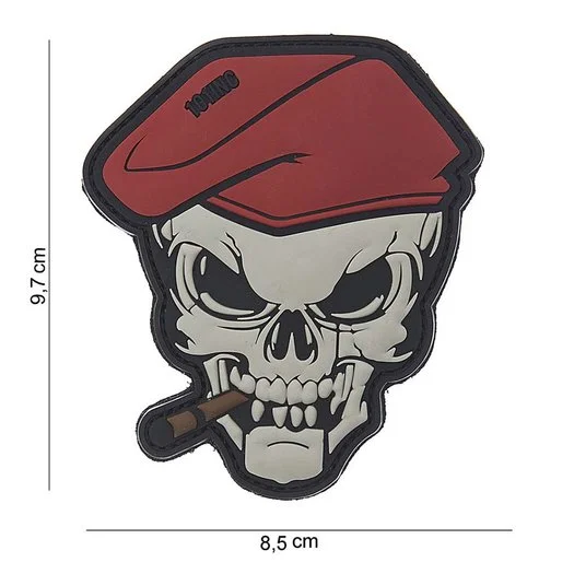 101 INC 3D PVC patch  » Skull sigar « 