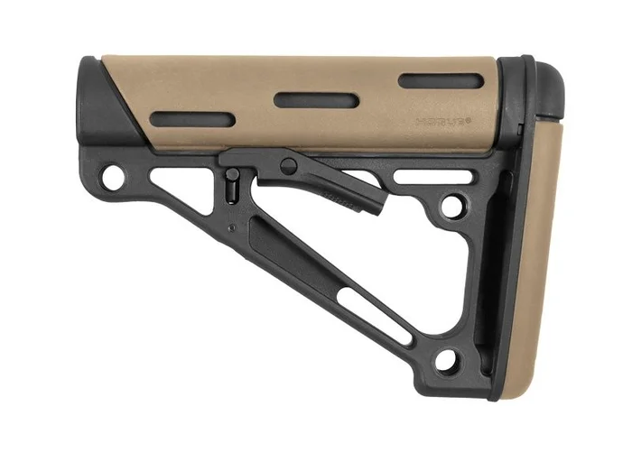 15350 – Hogue AR-15/M-16 OverMolded Collapsible Commercial Buffer Tube FDE