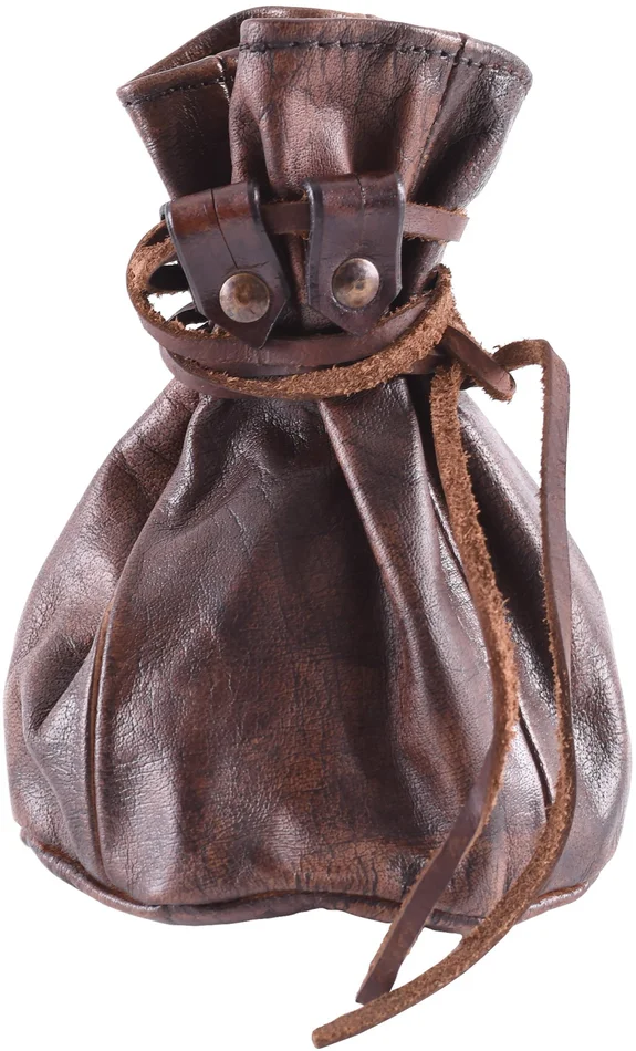 1616619300 – LARP Grande Bourse en Cuir Marron
