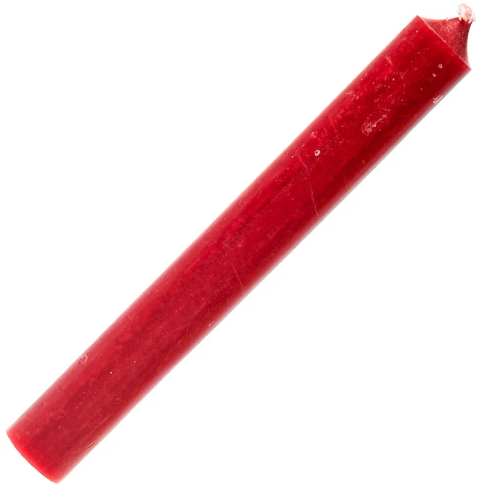 1901020610 – LARP Bougie Lisse Ronde 180x22mm 8H ROUGE