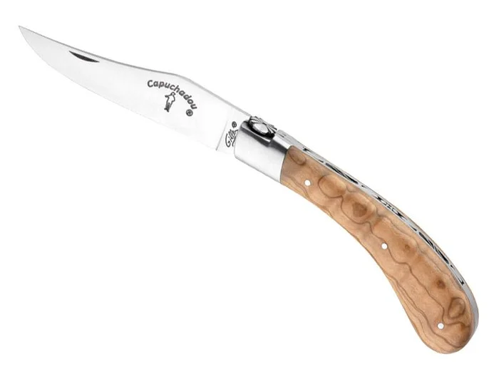 19212 COUTEAU GILLES LE CAPUCHADOU OLIVIER 12CM INOX MAT