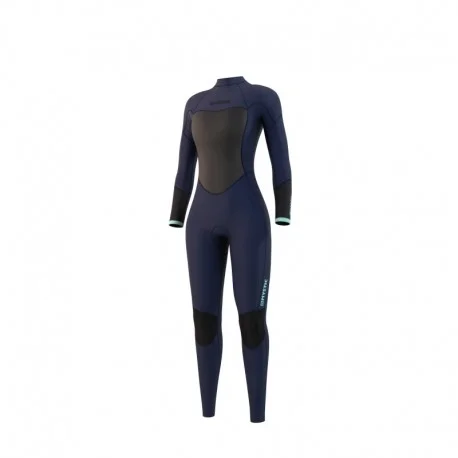 3 mmMystic Brand Fullsuit 3/2 Bzip Flatlock Women – Night Blue 2024