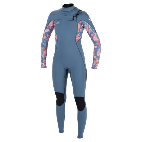 3 mmO’Neill Wms Epic 3/2 Chest Zip Full COPENBLU/PTDTRPCS/COPENBLU 2025