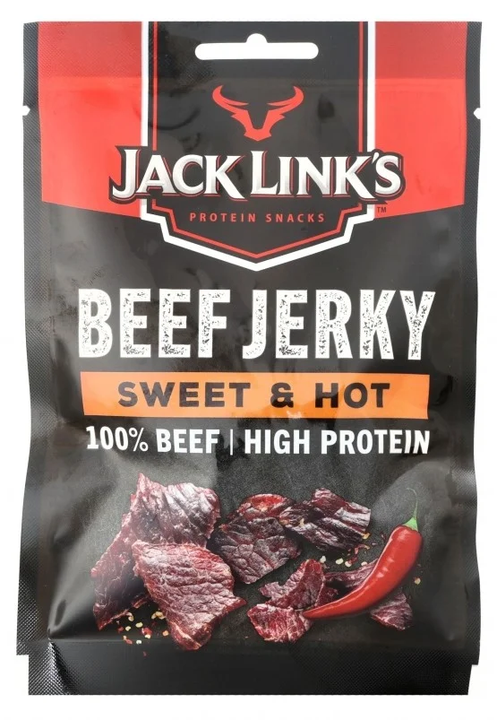 533-014 – JACK LINK&rsquo;S Dried Beef Sweet & Hot 60 g