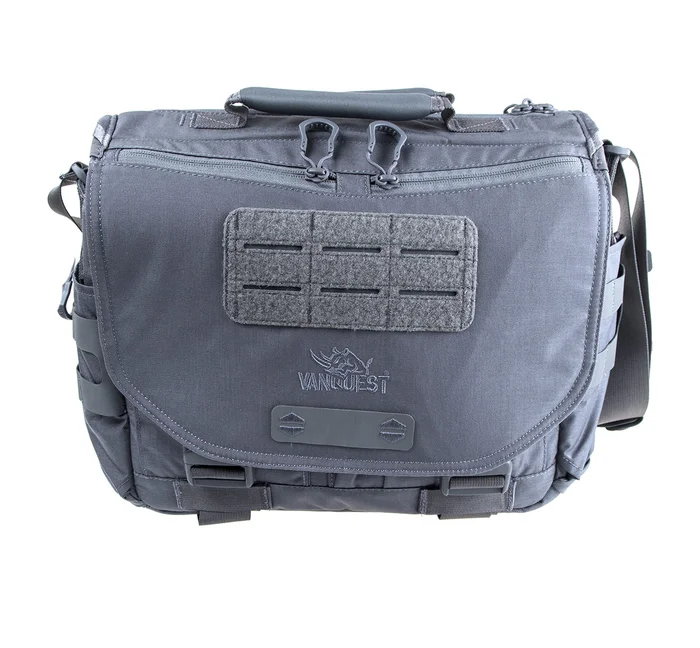 650413WG – Vanquest Messenger bag ENVOY-13 Wolf Gray