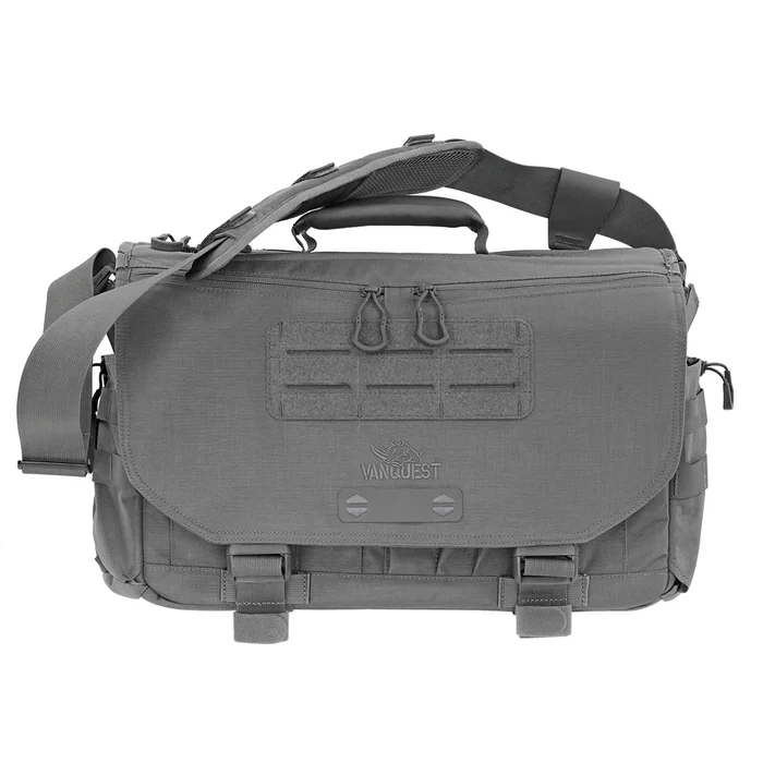 650417WG – Vanquest Envoy 17 Messenger bag Wolf gray