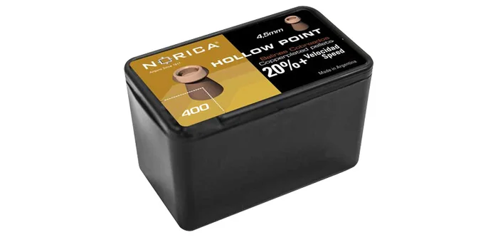 – K198_00_003 -Norica Plombs Hollow point cuivrés 4.5mm