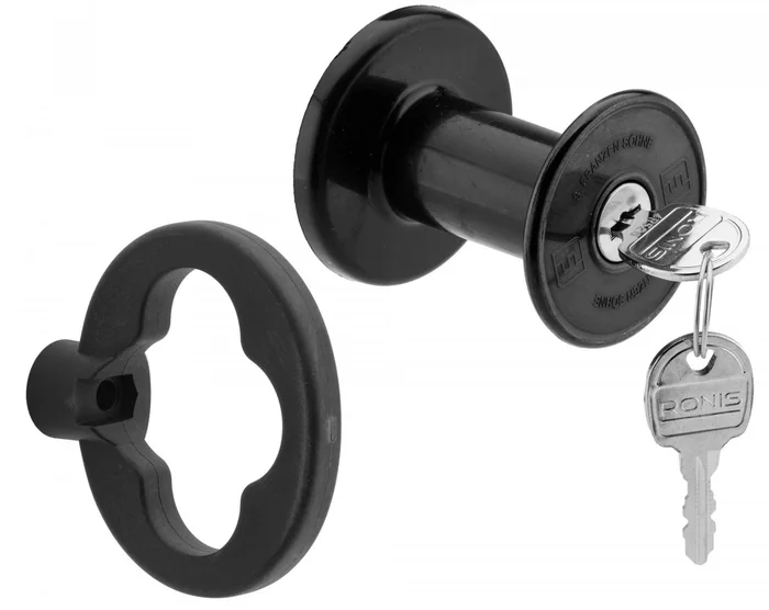 A52012 – Franzen Verrou de pontet mural clefs