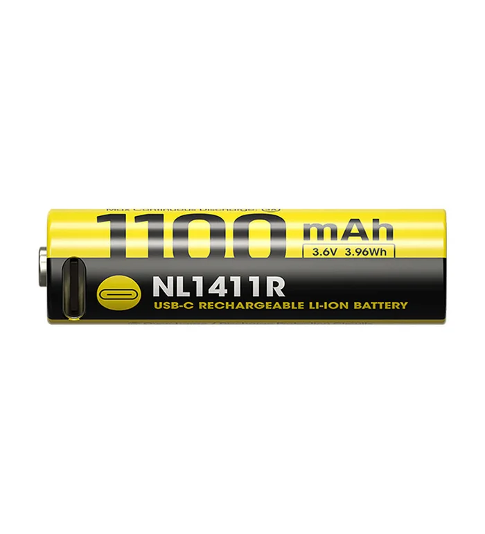 Accu Li-ion 14500 – Capacité 1100mAh