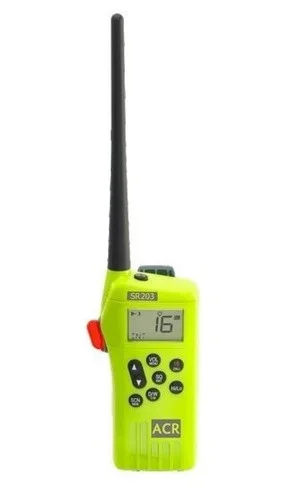 Acr 2828 GMDSS multicanal avec batterie rechargeable Sr203