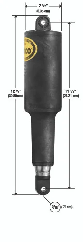 Actionneur Lenco 2 1/4&Prime; » course Standard 101 5/16&Prime; » 12v