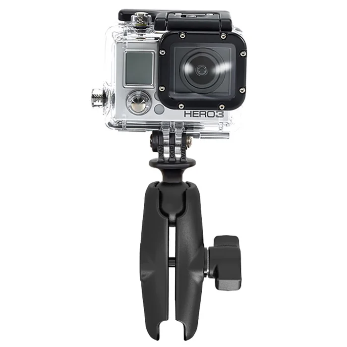 Adaptateur RAM Mount GoPro Hero avec bras à double douille – Image 2