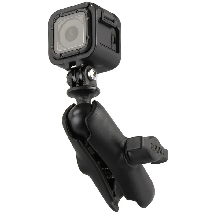 Adaptateur RAM Mount GoPro Hero avec bras à double douille – Image 3