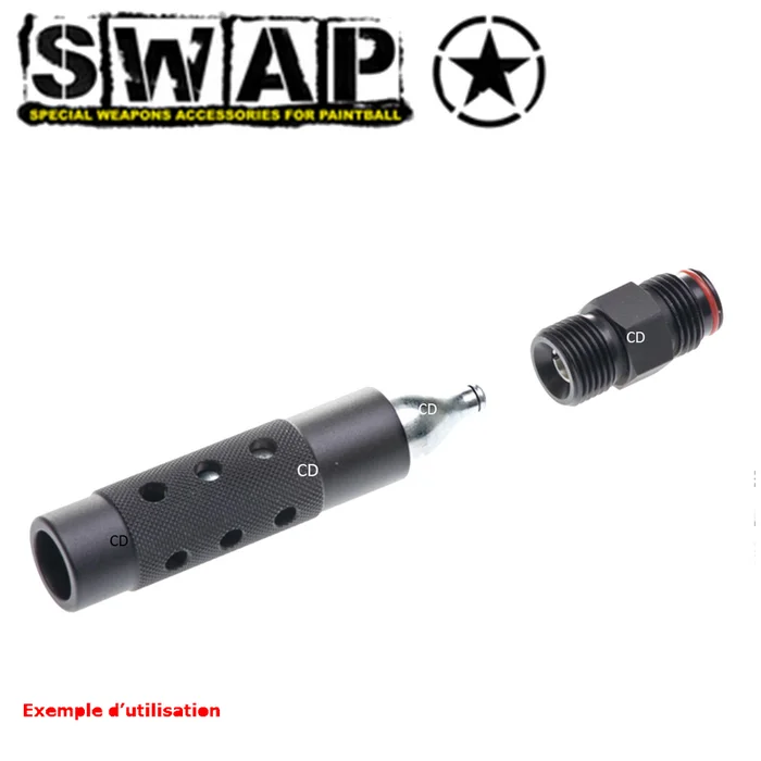 ADAPTATEUR SPARKLETTE CO2 SWAP