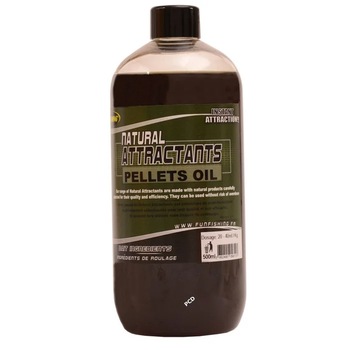 Additif Liquide Fun Fishing Natural Attractant Pellets Oil 500ML
