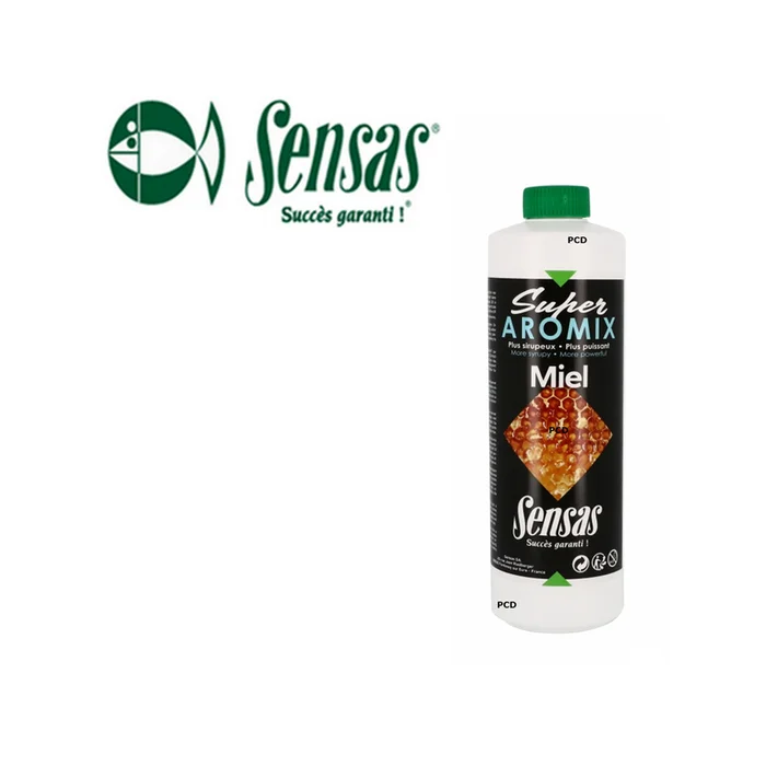 ADDITIF SENSAS SUPER AROMIX MIEL 500ML