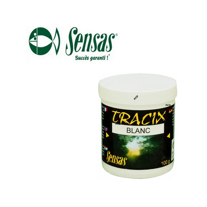 ADDITIF SENSAS TRACIX BLANC 100G