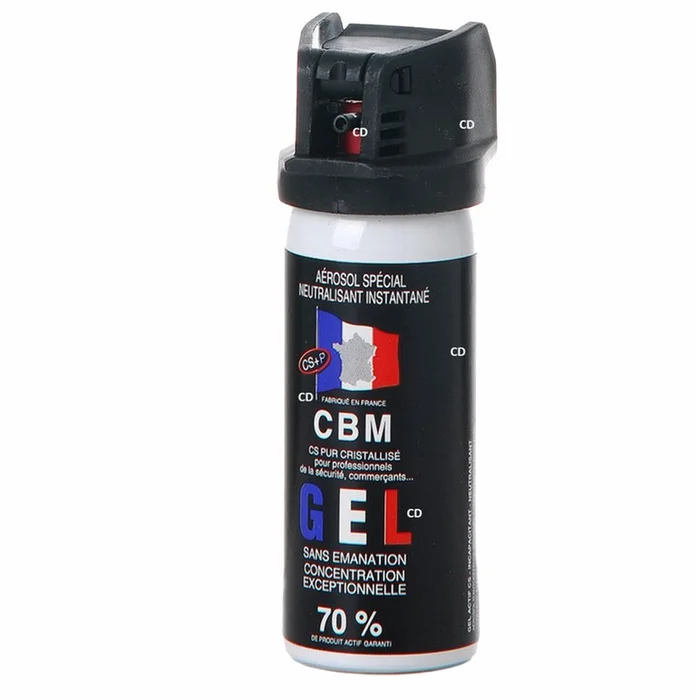 Aérosol Défense Gel Cs Capot Clapet 50Ml CBM