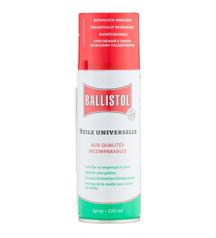 Aérosol huile universelle 200 ml – Ballistol