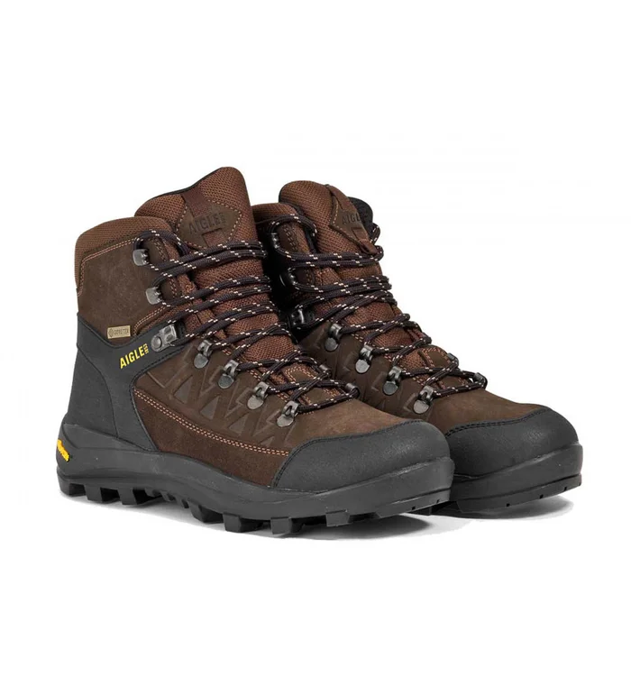 Aigle – Bottillons cuir haute performance Letrak SU GTX homme