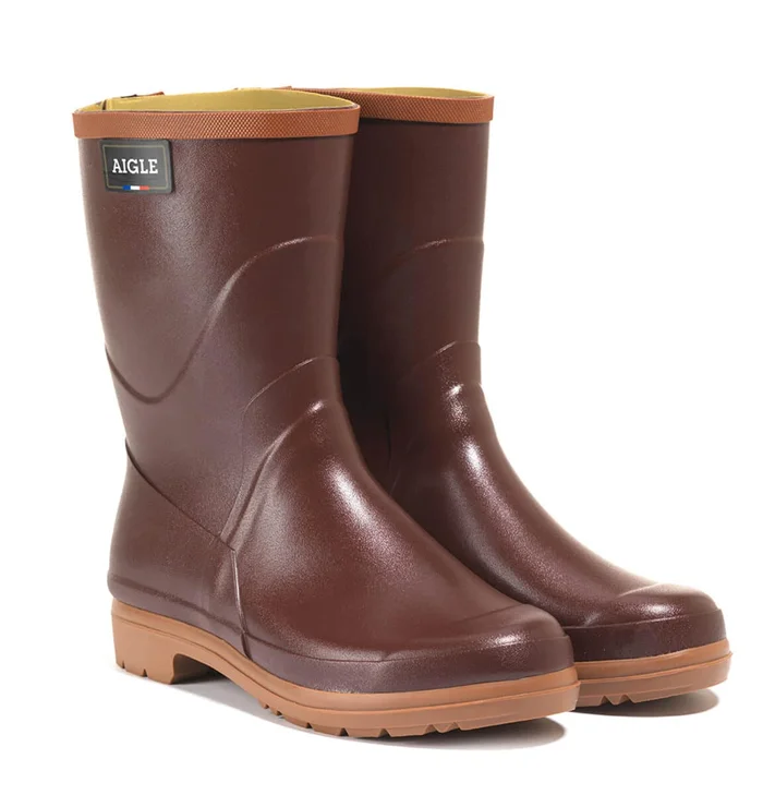 Aigle – Bottillon au chaussant universel Femme Bison L 2 Sureau