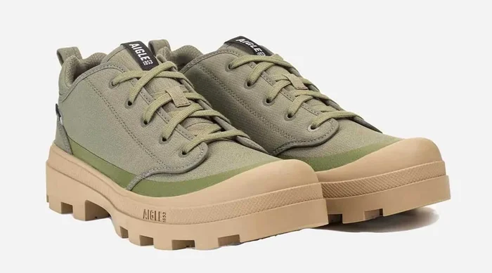 AIGLE – Chaussures de marche Tenere Hike Low couleur Kaki