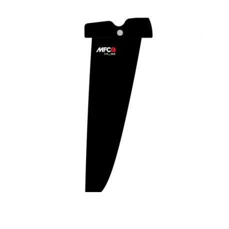 Ailerons Windsurf Slalom/RaceMaui Fin H1 Racing Black Power Box