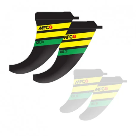 Ailerons Windsurf VagueMaui Fin Pack Quad K300 Center US Box2023