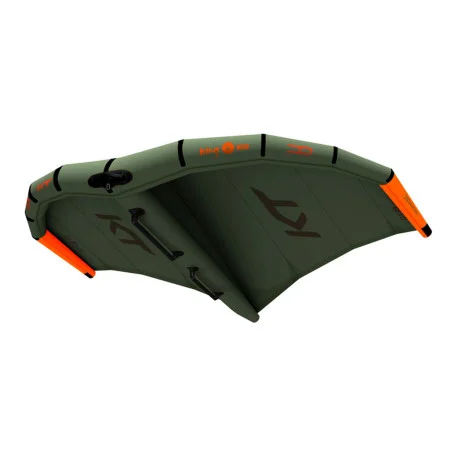 Ailes de wingKT Surfing Wing air DD Olive / Orange 2023
