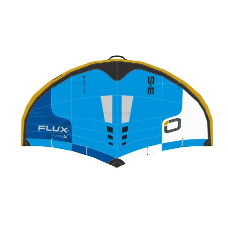 Ailes de wingOzone Flux v2 ultra-x bleu 2025