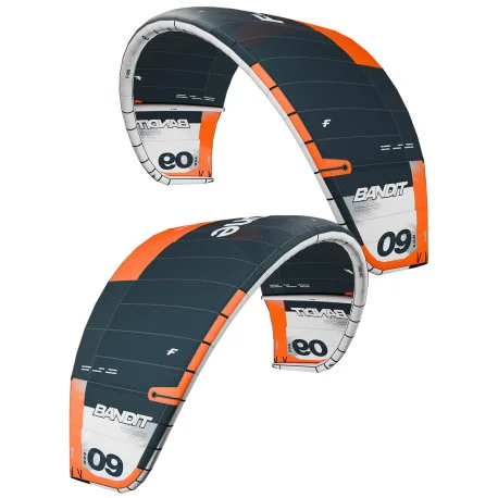 Ailes Kitesurf à BoudinF-One BANDIT TEC WHITE/ONYX 2025