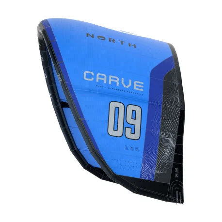 Ailes Kitesurf à BoudinNorth Kiteboarding Carve Kite – Pacific blue 2025