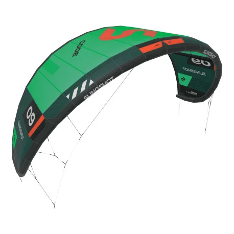 Ailes Kitesurf à BoudinSlingshot CODE V2 Vert 2025